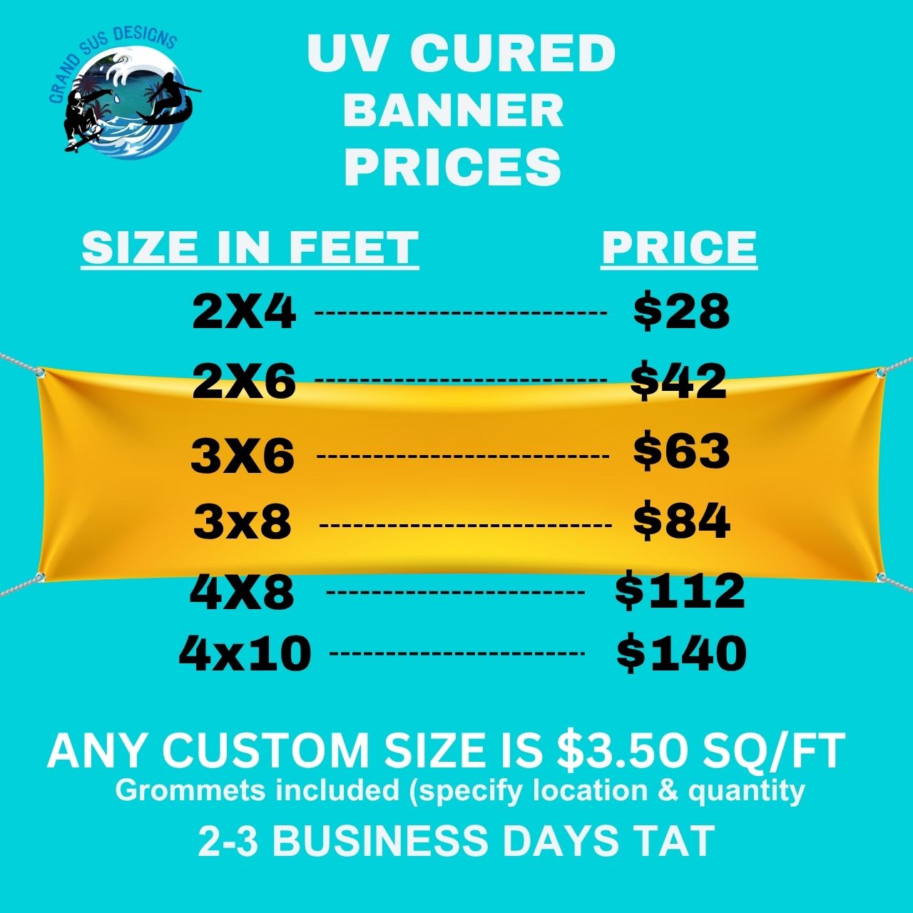 UV Cured Banner
