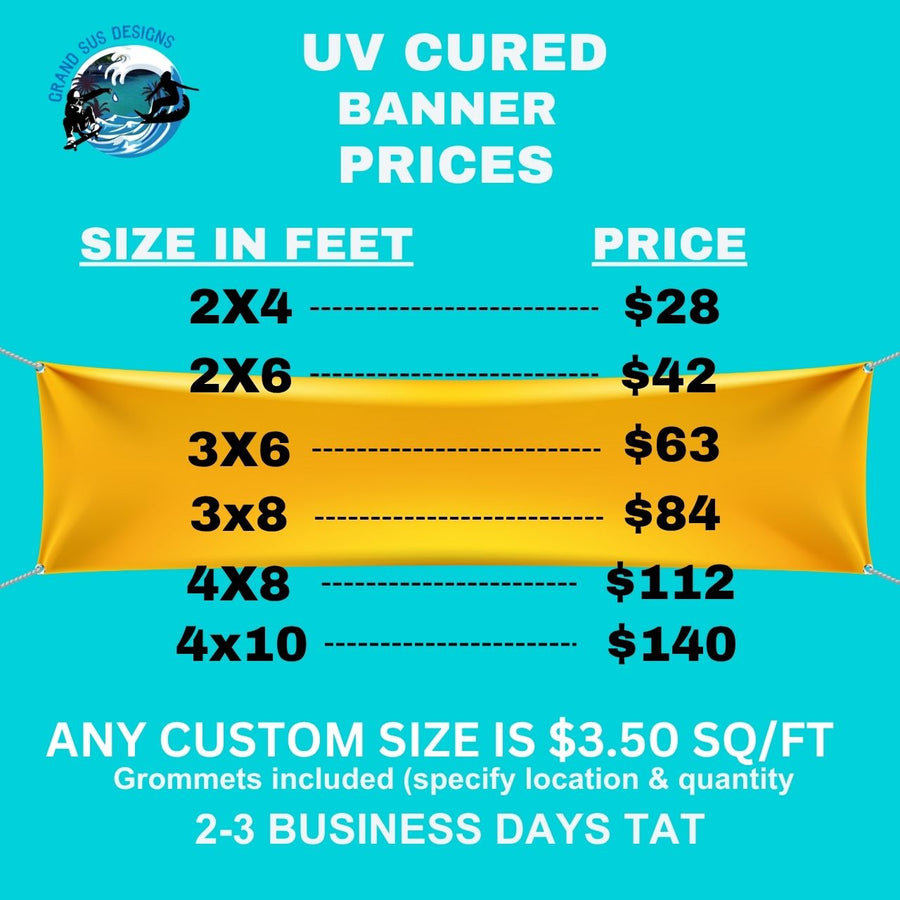 UV Cured Banner