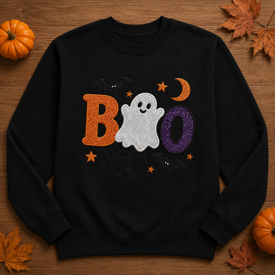 Custom Halloween Glitter Sweater | Choose Glitter or Felt