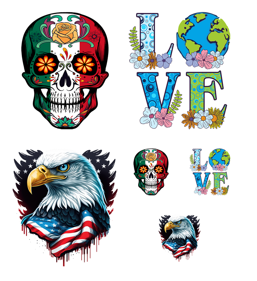 DTF Sample (Limit One per customer) Just Pay Shipping!