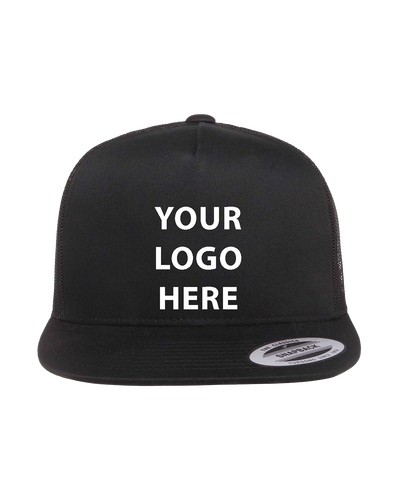 Boost Your Brand: 6 Shirts, 6 Black Trucker Hats with Mesh Snapback, 6 Color Handle Totes