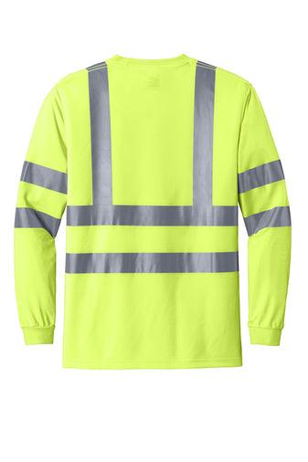 ANSI 107 CLASS 3 LONG SLEEVE SNAG-RESISTANT REFLECTIVE T-SHIRT - Grand Sus Designs