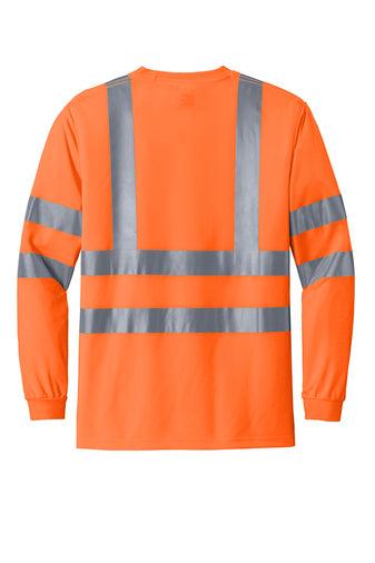 ANSI 107 CLASS 3 LONG SLEEVE SNAG-RESISTANT REFLECTIVE T-SHIRT - Grand Sus Designs