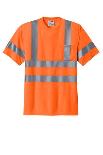 ANSI 107 CLASS 3 SHORT SLEEVE SNAG-RESISTANT REFLECTIVE T-SHIRT - Grand Sus Designs