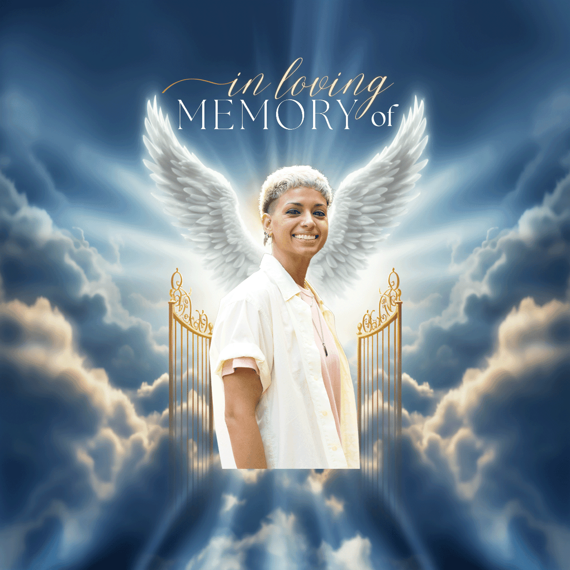 Honor the memory of a loved one with our collection of DTF in memory of shirts.