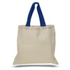 Color handle cotton totes