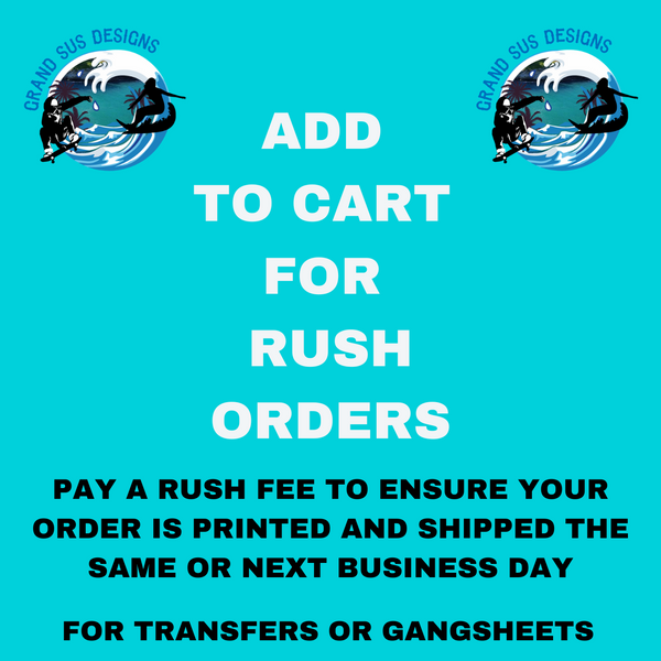 Amazon Rush Order Rush Order Ships within 24 hours -Read Listing info - Grand Sus Designs