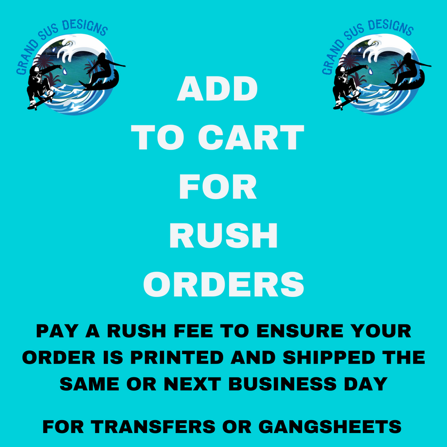 Rush Order Ships within 24 hours -Read Listing info