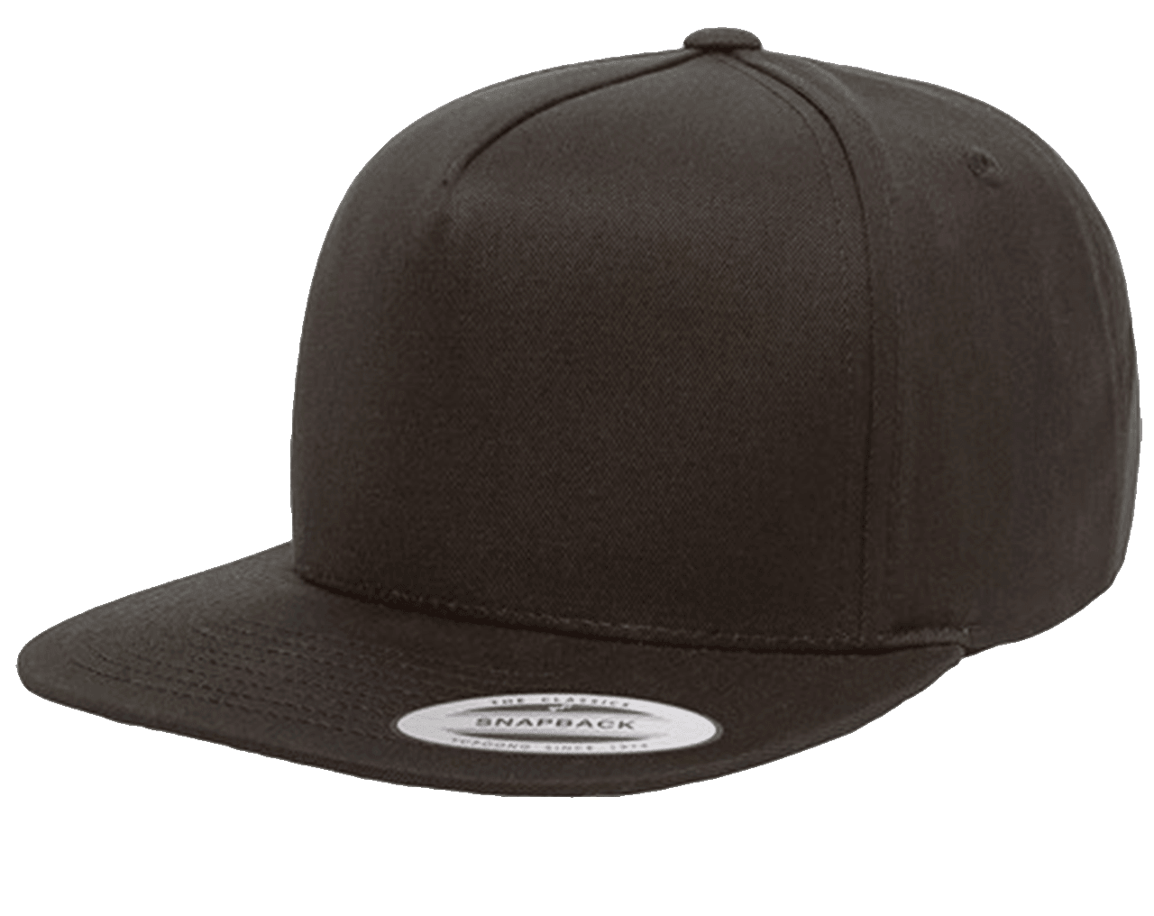 Yupoong 6007 Five-Panel Flat Bill Cap - Grand Sus Designs