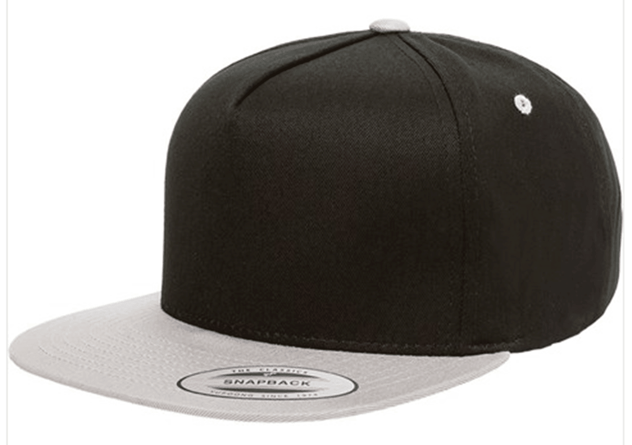 Yupoong 6007 Five-Panel Flat Bill Cap - Grand Sus Designs