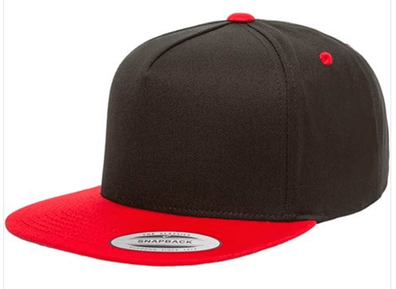 Yupoong 6007 Five-Panel Flat Bill Cap - Grand Sus Designs